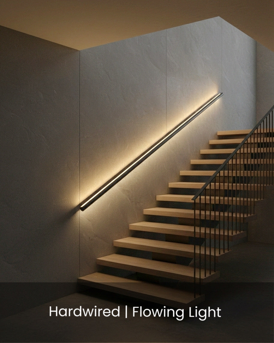 Flowing LED Handrail - Round, Dual Light