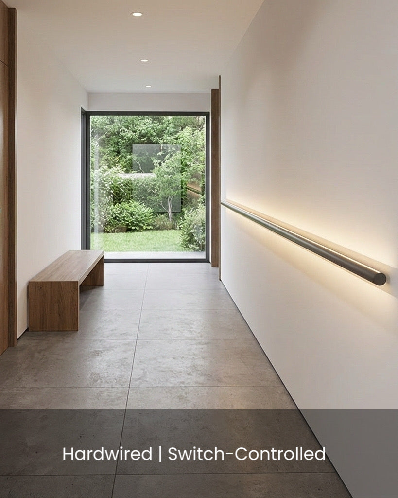 Classic LED Handrail - Round, Dual Light