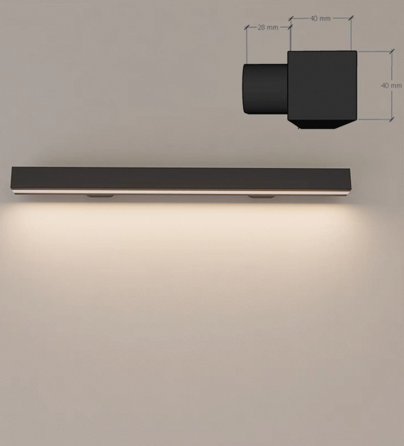 LED Handrail with Motion Censor & Flowing Light Effect - Square