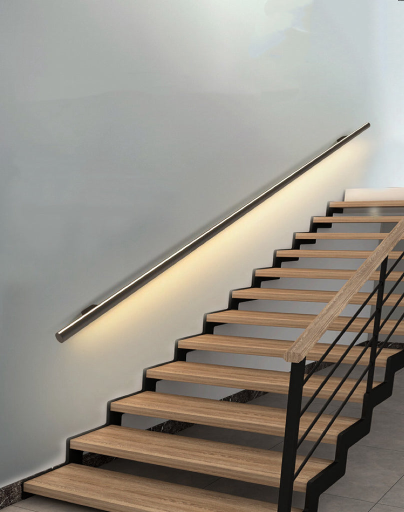 LED Handrail with Motion Censor & Flowing Light Effect - Round
