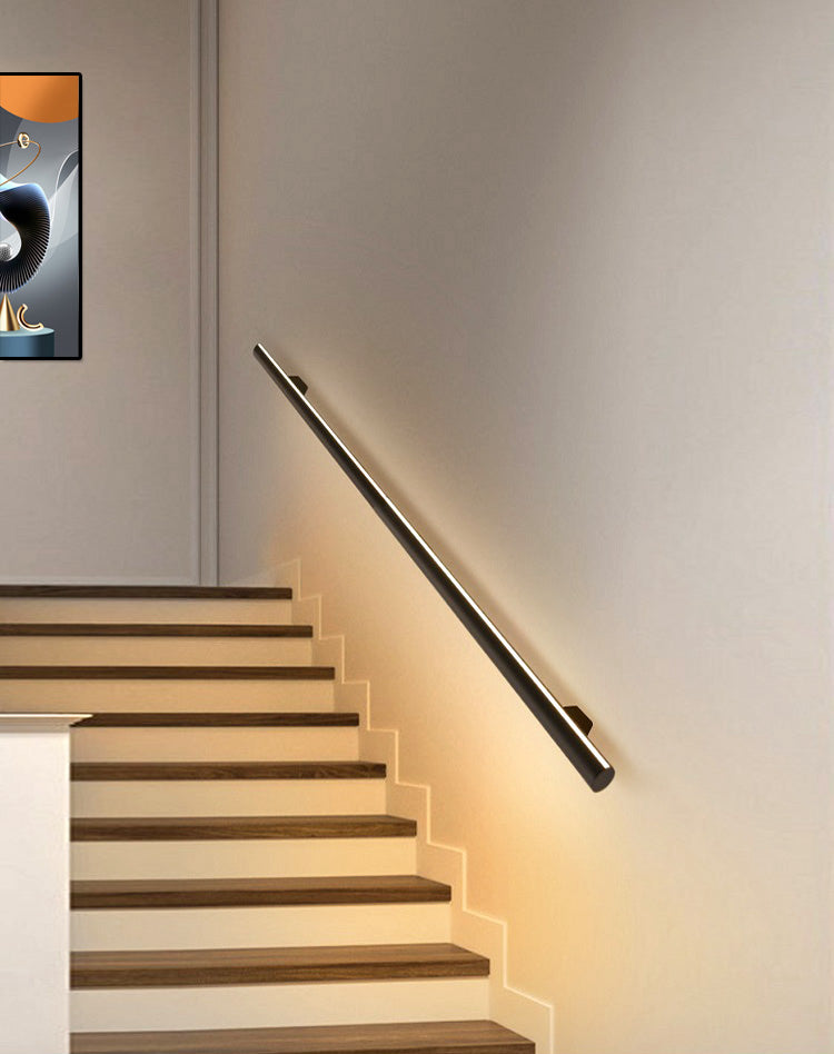 LED Handrail with Motion Censor & Flowing Light Effect - Round