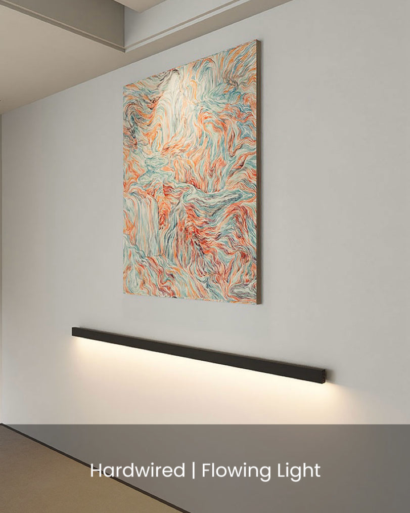 LED Handrail with Flowing Light - Rectangle