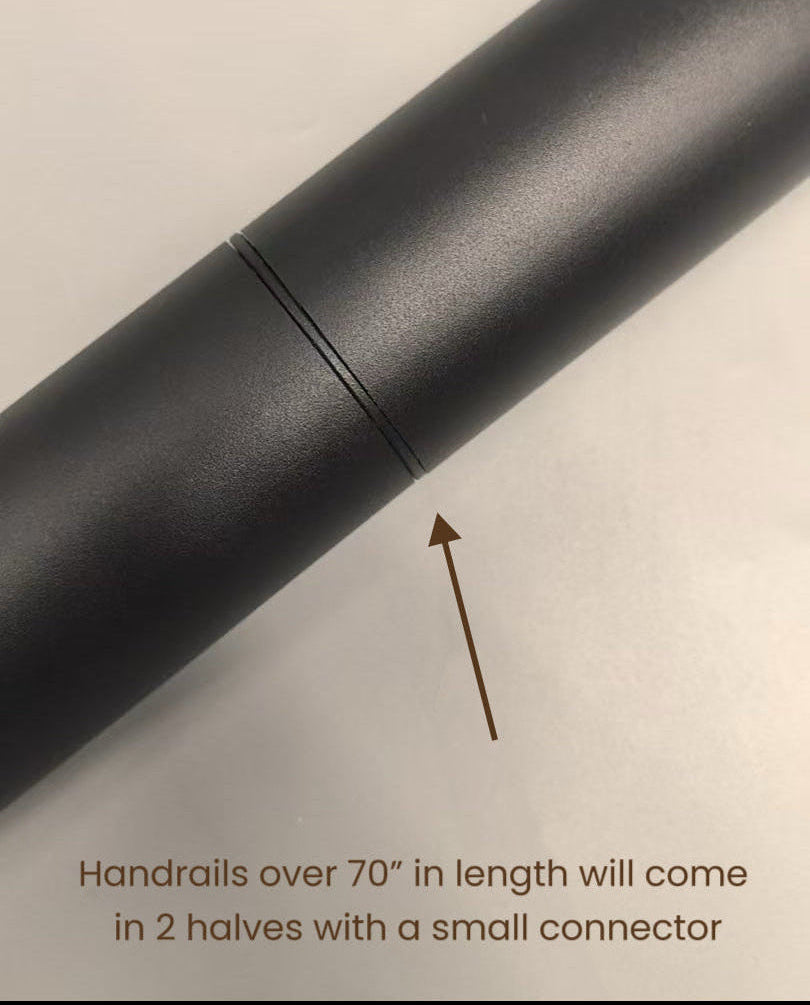 Classic LED Handrail - Round, Bottom Light