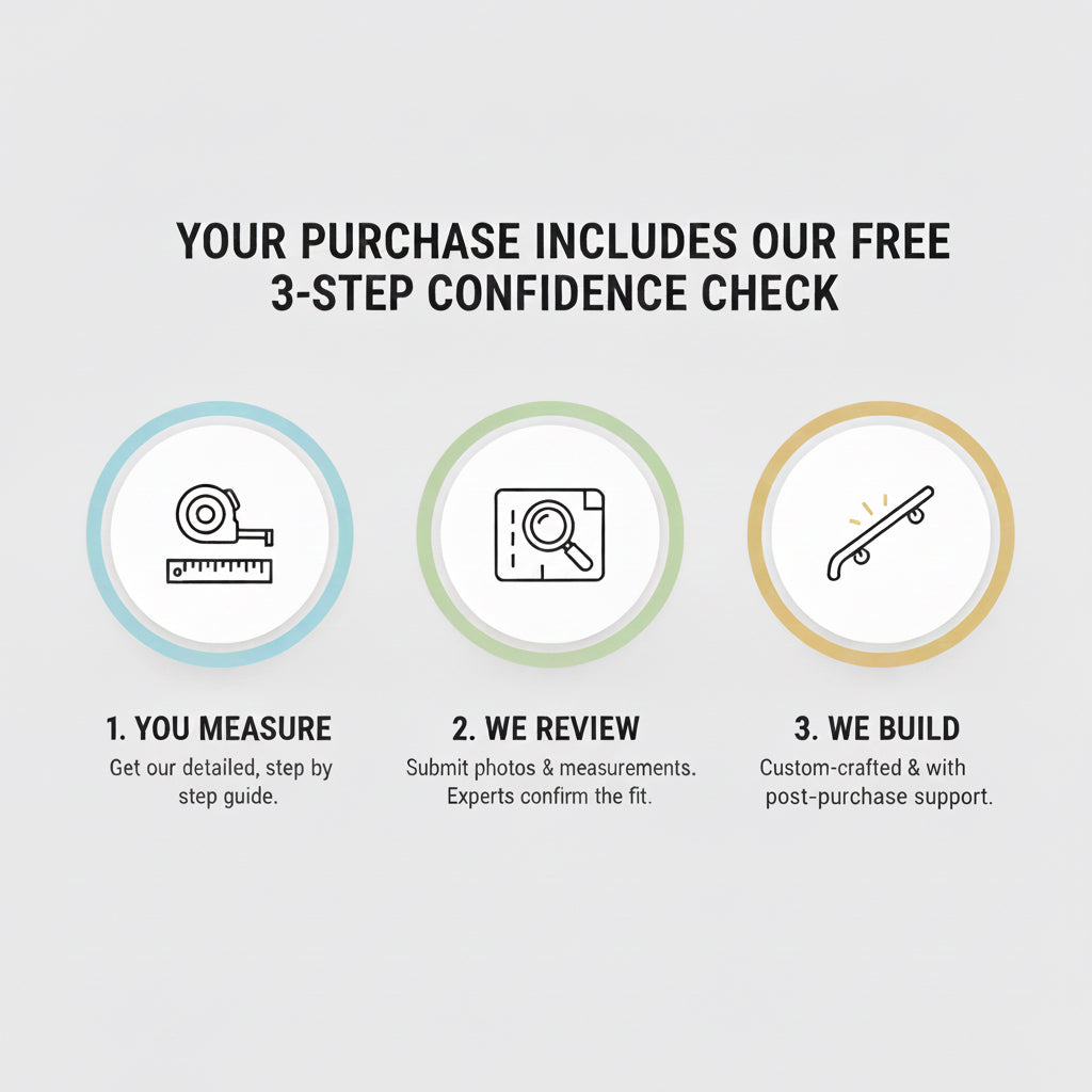 Classic LED Handrail - Round, Bottom Light